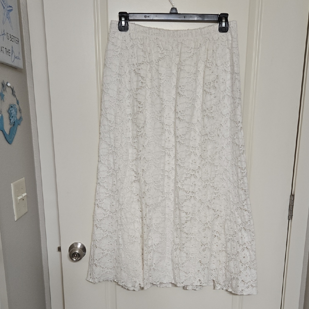 Picadilly Fashion Lace Maxi Skirt